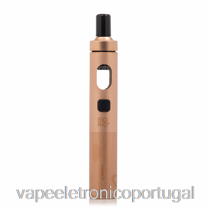 Vape Eletrônico Joyetech Ego Aio 2 Vape Pen Kit Ouro Rosa